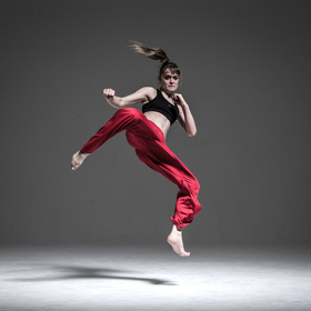Female kickboxing 2 — figure reference